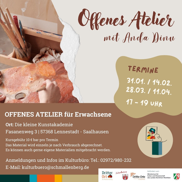 Offenes Atelier Anda Dinu